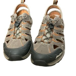 Eddie Bauer Brown Bungee Hiking Sandals Closed Toe Unisex Size US 13